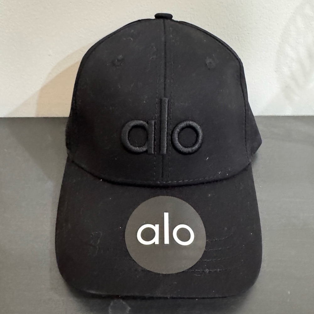 Alo Black Baseball Cap